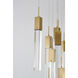 Canada 35.43 inch Gold Chandelier Ceiling Light
